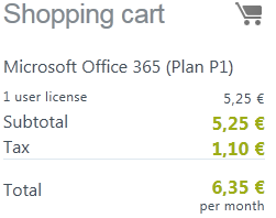 O365 pricing