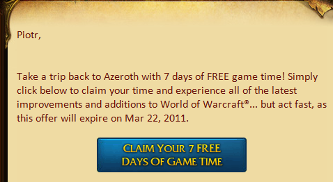 Hard time for Azeroth